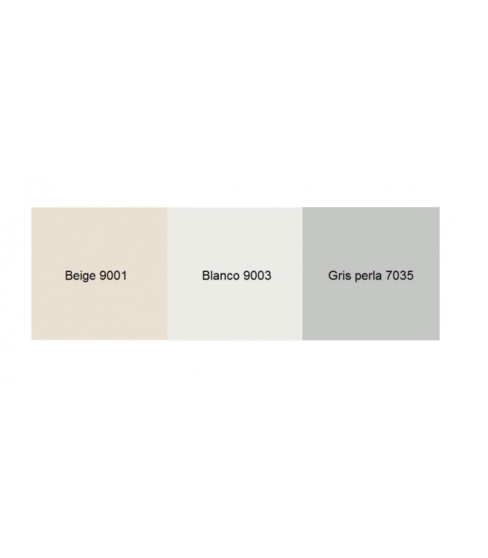 Colores disponibles