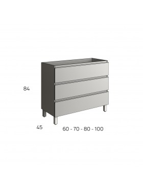 Mueble de baño Inglet compact en roble