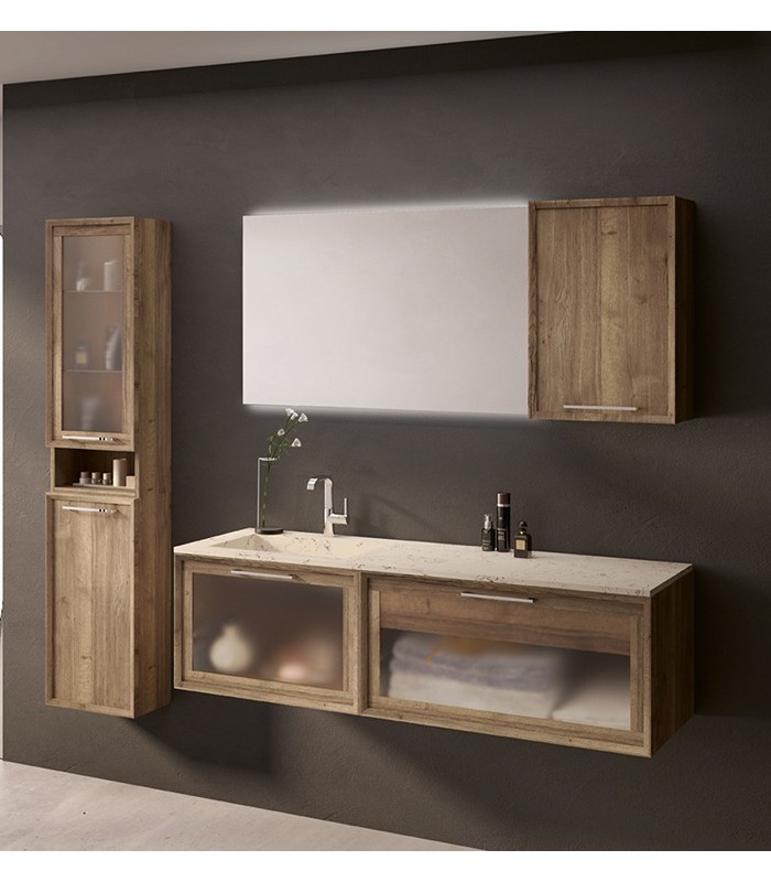 Mueble de baño Mila Cristal