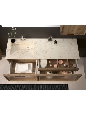 Mueble de baño Mila Cristal