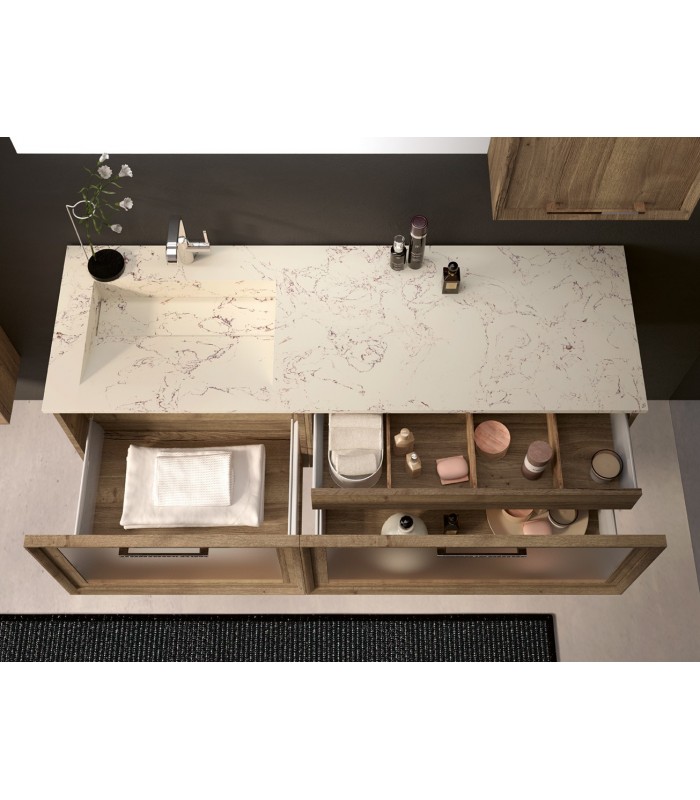 Mueble de baño Mila Cristal