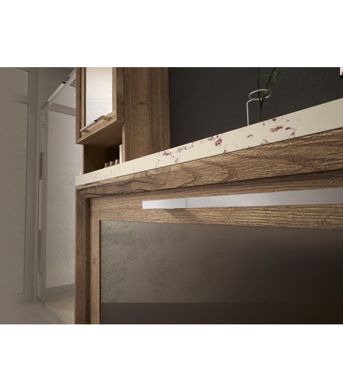 Mueble de baño Mila Cristal
