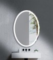 Espejo de baño LED Oval