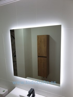 Espejo de baño retroiluminado luz LED Deep Stock