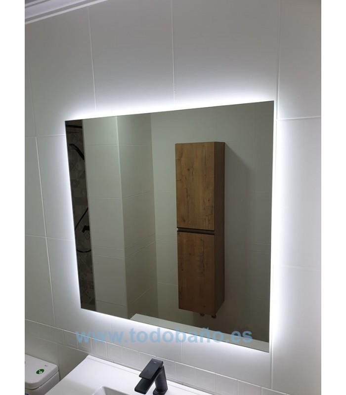 Espejo de baño retroiluminado luz LED Deep Stock