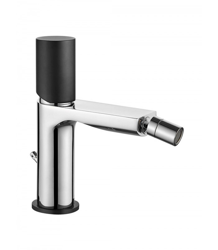 Grifo de bidet Tube cromo/negro