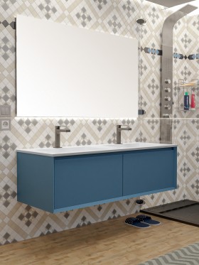Mueble de baño Luxor 35 azul