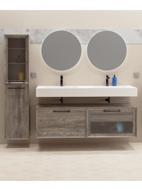 Mueble de baño Mila Cristal