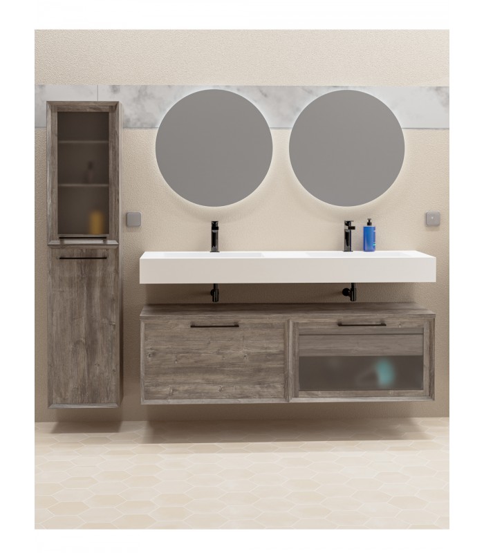 Mueble de baño Mila Cristal