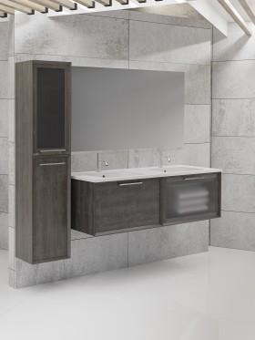 Mueble de baño Mila Cristal