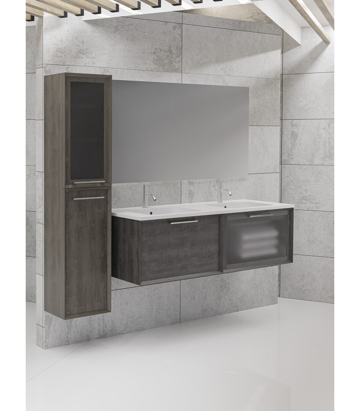 Mueble de baño Mila Cristal