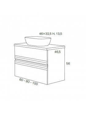 Mueble de baño Etna Sanchis