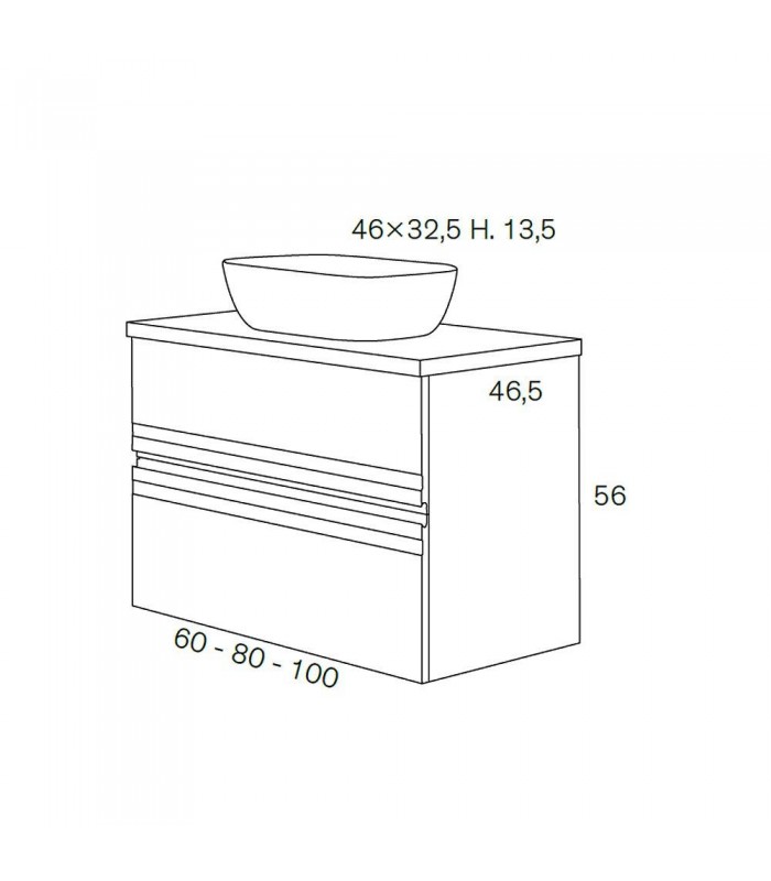 Mueble de baño Etna Sanchis