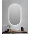 Espejo de baño luz LED capsule white