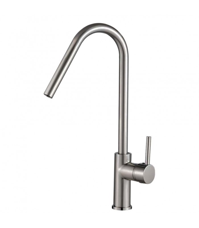 Grifo de cocina Misuri acero cepillado valaz