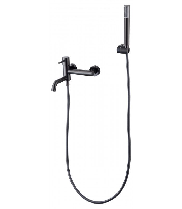 Grifo de bañera/ducha Monza black gun metal imex