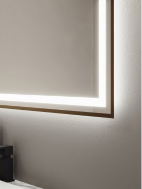 Espejo de baño luz LED Eros
