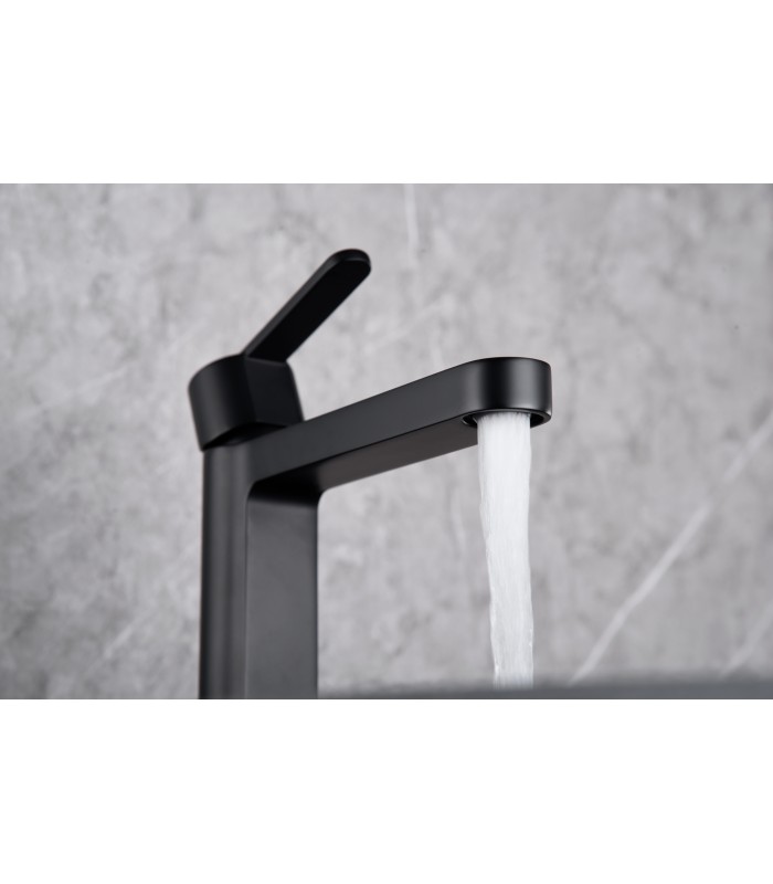 Grifo de lavabo Roma negro Imex