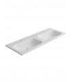 Lavabo para mueble Milos doble seno