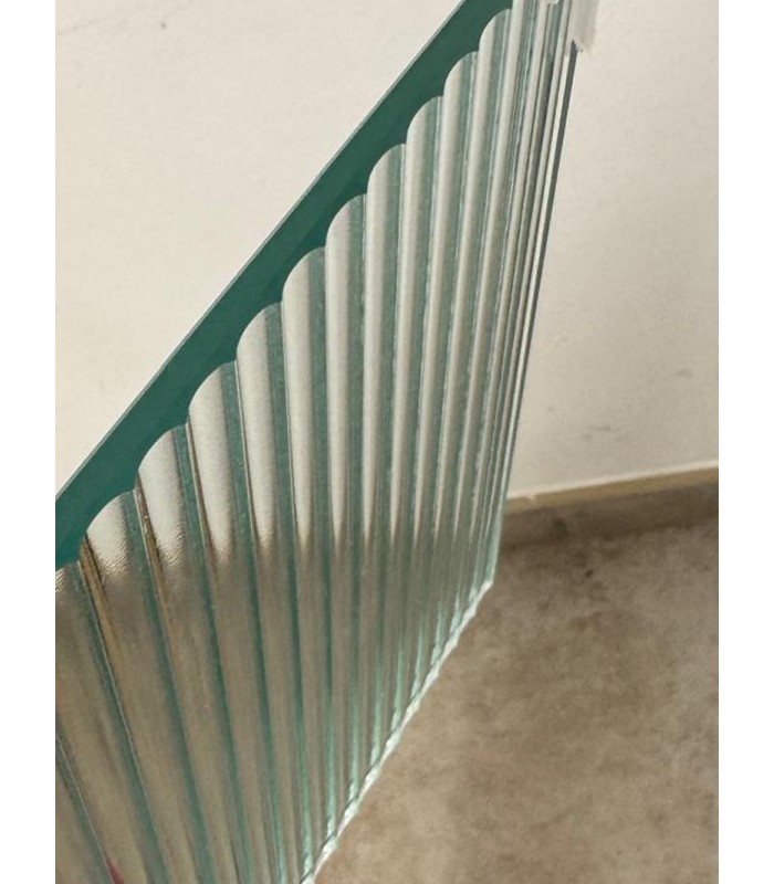 Mampara de ducha 1 hoja fija acanalada