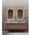 Espejo de baño led perimetral Milano