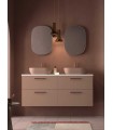 Mueble De Baño suspendido Doble Seno Color Carmen