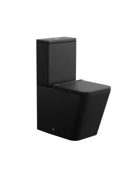 Inodoro tanque bajo Lotus negro mate