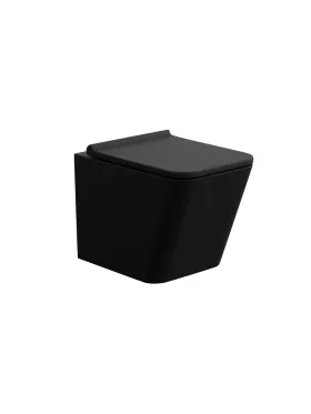 Inodoro suspendido Lotus negro mate