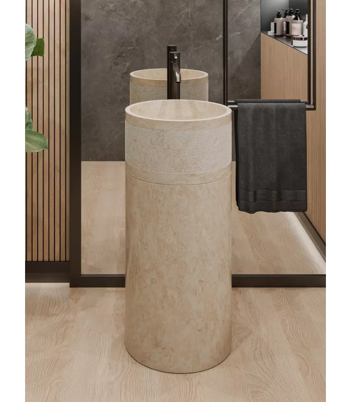 Lavabo de pie mármol Detroit