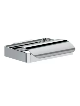 Portarrollos con tapa de baño serie Kube accesorios PyP
