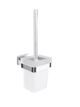 Escobillero pared de baño serie Kube accesorios PyP