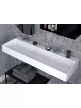 Lavabo de baño suspendido Quarter