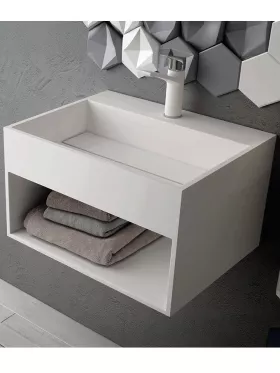 Lavabo suspendido Rock Krion