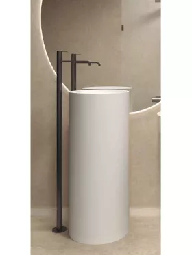 Lavabo de pie Travis Solid Surface