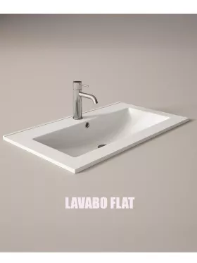 Mueble de baño BOX 1 Cajón con hueco decorativo Laminado