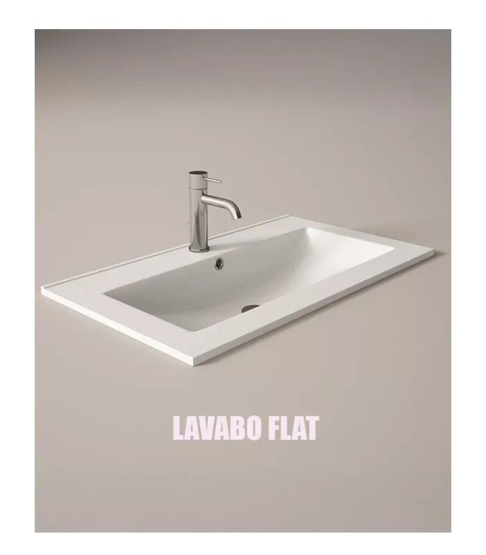 Mueble de baño BOX 1 Cajón con hueco decorativo Laminado