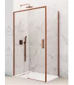 Mampara de ducha corredera angular cobre Twenty - GME