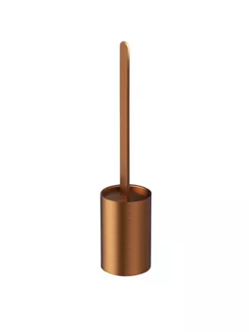 Escobillero Oro rosa cepillado serie Aura MEDIMEX
