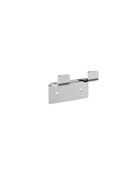 Percha doble Cromo serie Form MEDIMEX