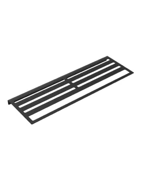 Toallero doble Negro mate serie Form MEDIMEX