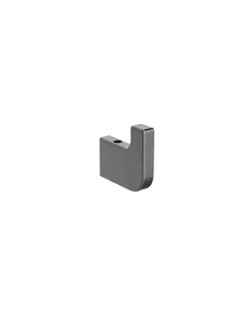 Percha Black gun metal serie Nova MEDIMEX
