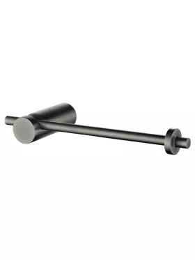 Portarrollos Black gun metal serie Time MEDIMEX