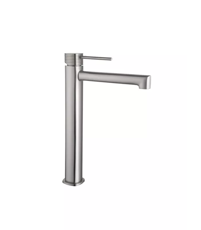 Grifo de lavabo Firenze niquel cepillado