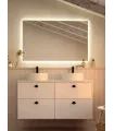 Mueble De Baño Blanca Doble Seno Frentes combinados