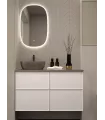 Mueble Blanca top lavabo desplazado