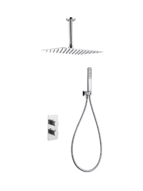Conjunto de ducha empotrado termostático Firenze/Sassari Imex