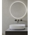 Espejo de baño redondo luz LED Clara Stock