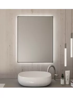 Espejo de baño luz LED y antivaho Keops Stock