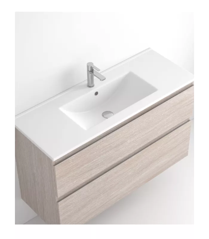Mueble de baño suspendido 3 cajones Carmen