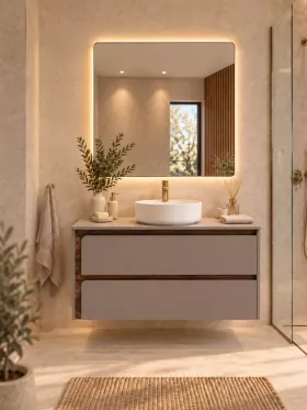 Mueble De Baño Indico con tapa